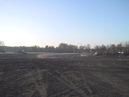 Die günstige Witterung im frühen Dezember 2006 erlaubt weiterhin die Fortsetzung der Baumaßnahmen, so daß das gesamte Projekt hervorragend im Zeitplan liegt...