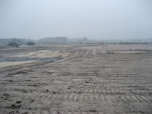 Die günstige Witterung im frühen Dezember 2006 erlaubt weiterhin die Fortsetzung der Baumaßnahmen, so daß das gesamte Projekt hervorragend im Zeitplan liegt...