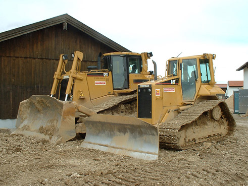 Gegenw&auml;rtig im Bau: die 36-Loch-Golfanlage in Golf Valley, bei Holzkirchen in Bayern; nur wenige Minuten Fahrt im S&uuml;den von M&uuml;nchen; gebaut mit dem Know How von GOLFPLATZBAU Brehmer + Kooistra GmbH.