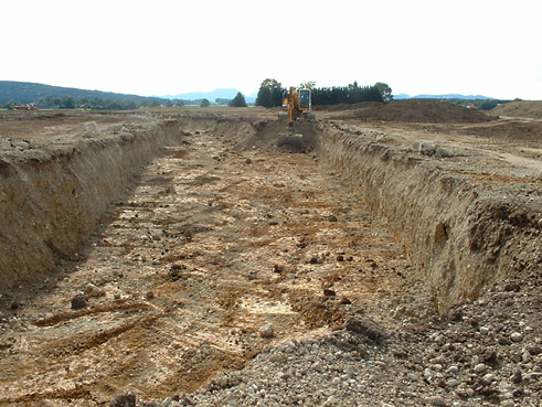 Gegenwärtig im Bau: die 36-Loch-Golfanlage in Golf Valley, bei Holzkirchen in Bayern; nur wenige Minuten Fahrt im Süden von München; gebaut mit dem Know How von GOLFPLATZBAU Brehmer + Kooistra GmbH.
